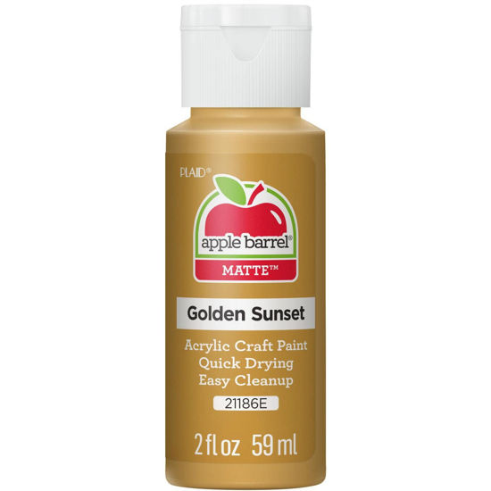 Picture of Apple Barrel Acrylic Paint in Assorted Colors (2 Ounce), Golden Sunset