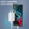 Picture of Type C Charger Fast Charging, 25W USB C Wall Charger Super Fast Charging Block with 3FT Android Phone Charger Cable for Samsung Galaxy S23 Ultra/S23/S23+/S22/S22 Ultra/S21/S21 Ultra/S20 Ultra, 2Pack