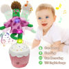 Picture of Kids Dancing Talking Cactus Toys for Baby Boys and Girls, Singing Mimicking Recording Repeating What You Say Sunny Cactus Toy Electronic Light Up Plush Toy with 124 English Songs Smart Cactus Toy