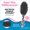 Picture of Wet Brush Original Detangler Brush - Zebra, Safari - All Hair Types - Ultra-Soft Bristles Glide Through Tangles with Ease - Pain-Free Comb for Men, Women, Boys & Girls