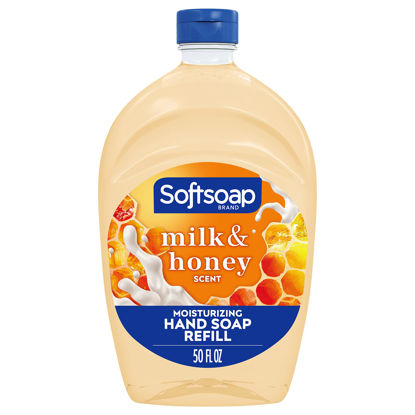 Picture of Softsoap Milk & Honey Scented, Liquid Hand Soap Refill, 50 Ounce