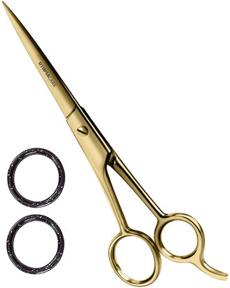 Picture of Utopia Care Hair Cutting and Hairdressing Scissors 6.5 Inch, Premium Stainless Steel shears with smooth Razor & Sharp Edge Blades, for Salons, Professional Barbers, Men & Women, Kids, Adults, & Pets.