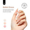 Picture of Beetles Jelly Gel Nail Polish Set, 6 Colors Ballet Dress Milky White Sheer Pink Nude Transparent Soak Off Uv Diy Manicure Kit for Women