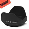 Picture of 52mm Tulip Flower Lens Hood for Nikon Z5 24-50mm, D3100, D3200, D3300, D5100, D5200, D5300, D5500 with 18-55mm VR II Lens, Canon EOS M50 Mark II with 55-200mm, Fuji XT-200 15-45mm Lens