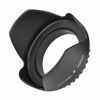 Picture of 52mm Tulip Flower Lens Hood for Nikon Z5 24-50mm, D3100, D3200, D3300, D5100, D5200, D5300, D5500 with 18-55mm VR II Lens, Canon EOS M50 Mark II with 55-200mm, Fuji XT-200 15-45mm Lens