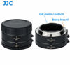 Picture of JJC Canon RF Mount Auto Focus Automatic Extension Tubes, Macro Photography Adapter for Canon Mirorless Camera EOS R R5 R6 Ra RP, Closeup Portrait, Brass Mount Gilt Metal Contact, 11mm + 16mm Tube