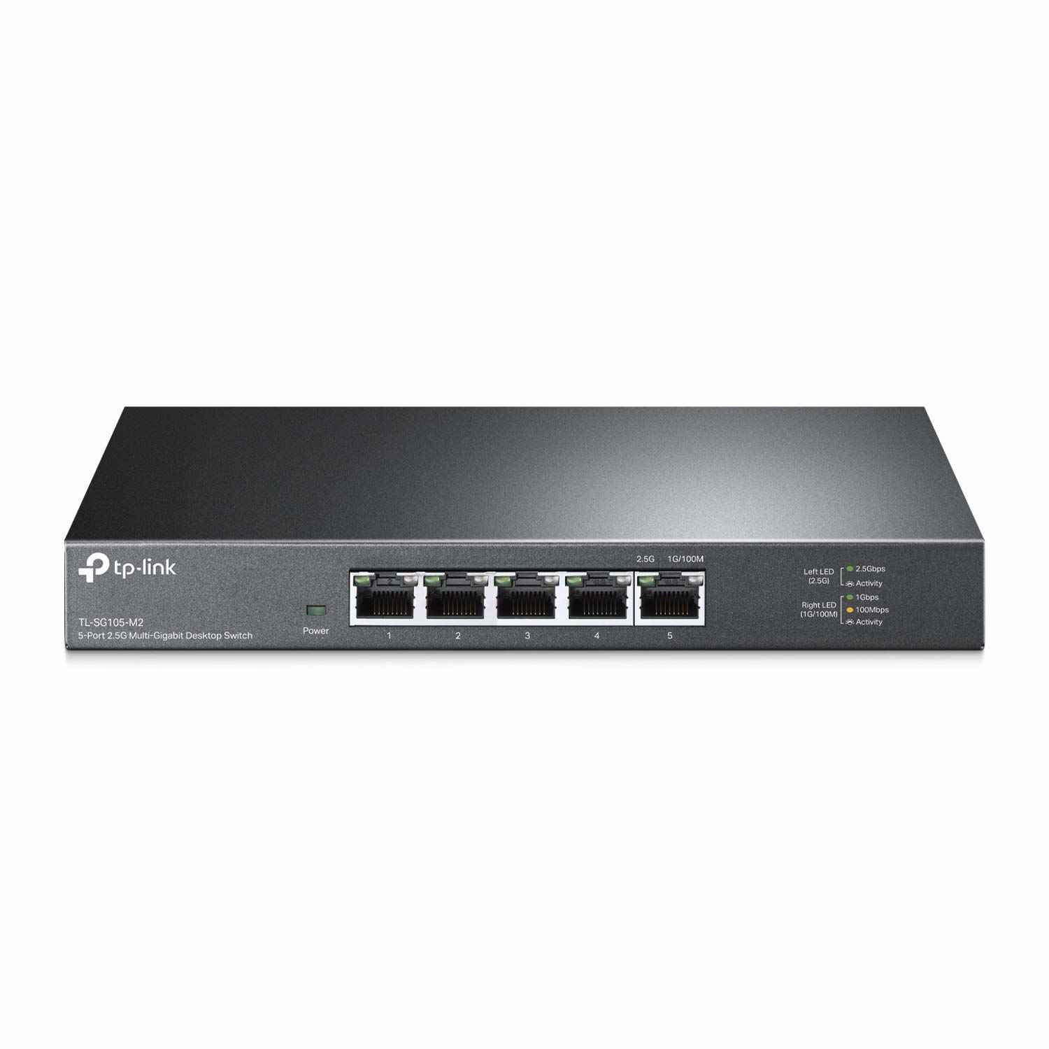 GetUSCart TP Link TL SG105 M2 5 Port Multi Gigabit Unmanaged Network Switch Ethernet