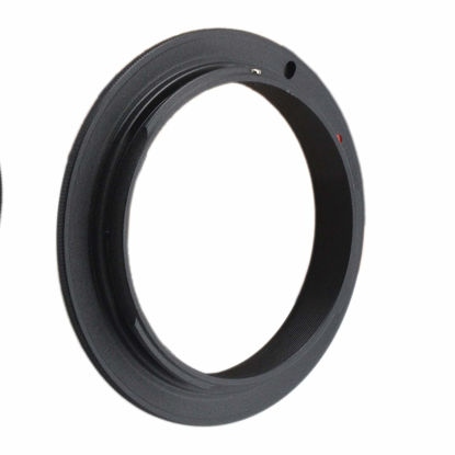 Picture of 49mm to EOS M Macro Lens Reverse Ring Compatible with for Canon EF-M Mount Mirrorless Camera M1 M2 M3 M5 M6 M10 M50 M100 Camera,with 49mm Filter Thread Lens.Macro Shoot