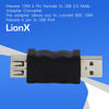 Picture of LIONX Firewire IEEE 1394 6 Pin Female F to USB M Male Adaptor Converter