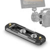 Picture of NEEWER 2.4"/60mm Mini NATO Rail, Anti Off Quick Release NATO Rail with 1/4" Screws and Safety Pins for NATO Handle, Camera Cage & Field Monitor, Compatible with SmallRig Cage, UA022