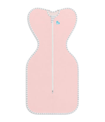 Picture of Love to Dream Swaddle UP Self-Soothing Sleep Sack 5-8.5 lbs, Dramatically Better Sleep, Snug Fit Calms Startle Reflex, 1.0 TOG, Pink, Newborn