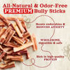 Picture of Natural Farm Odor Free Bully Sticks (2-3 Inch, 1 Pound) for Small & Medium Dogs - 100% Beef Chews for Pups, Non-GMO, Grain-Free, Fully Digestible Long Lasting Dog Treats