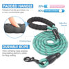 Picture of BAAPET 2/4/5/6 FT Dog Leash with Comfortable Padded Handle and Highly Reflective Threads for Small Medium and Large Dogs (6FT-1/2'', Turquoise)