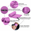 Picture of Rainleaf Microfiber Towel Perfect Travel & Sports &Camping Towel.Fast Drying - Super Absorbent - Ultra Compact,Purple,40 X 72 Inches