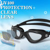 Picture of WIN.MAX Swimming Goggles Swim Goggles Anti Fog Anti UV No Leakage Clear Vision for Men Women Adults Teenagers