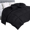 Picture of Utopia Bedding Comforter Duvet Insert - Quilted Comforter with Corner Tabs - Box Stitched Down Alternative Comforter (King, Black)