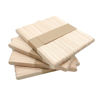 Picture of 200 Pcs Craft Sticks Ice Cream Natural Wood Popsicle 4.5 inch Length Treat Pop for DIY Crafts