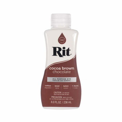 Picture of Rit Dye Liquid - Wide Selection of Colors - 8 Oz. (Cocoa Brown)
