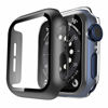 Picture of TAURI 2 Pack Hard Case Designed for Apple Watch SE/Series 6/5/4 40mm with 9H Tempered Glass Screen Protector, [Touch Sensitive] [Full Coverage] Slim Bumper Protective Cover, Black+Clear