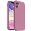 Picture of Vooii Compatible with iPhone 11 Case, Upgraded Liquid Silicone with [Square Edges] [Camera Protection] [Soft Anti-Scratch Microfiber Lining] Phone Case for iPhone 11 6.1 inch - Lavender Purple