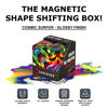 Picture of SHASHIBO Shape Shifting Box - Award-Winning, Patented Fidget Cube w/ 36 Rare Earth Magnets - Transforms Into Over 70 Shapes, Download Fun in Motion Toys Mobile App (Artist Series - Cosmic Surfer)