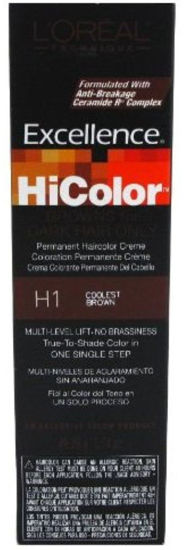 Picture of L'Oreal Paris Excellence HiColor Coolest Brown, 1.74 Ounce