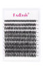 Picture of Cluster Lashes Large Tray 30D DIY Eyelash Extension D Curl Individual Lashes Cluster Faux Mink Black Lash Clusters Pre Made Volume Lashes Professional Makeup (30D-0.07-D, 8-16mm)