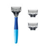 Picture of Harry's Razors for Men - Shaving Razors for Men includes a Mens Razor and 3 Razor Blade Refills (Ocean Blue)