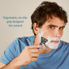 Picture of Harry's Razors for Men - Shaving Razors for Men includes a Mens Razor and 3 Razor Blade Refills (Ocean Blue)