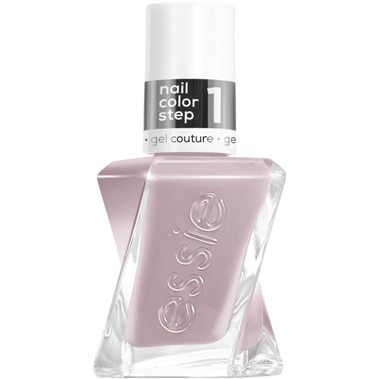 Picture of Essie gel couture, Long-Lasting Nail Polish, 8-free Vegan, Fashion Freedom, Gray, Tassel Free, 0.46 fl oz