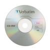 Picture of Verbatim CD-RW 700MB 4X-12X Rewritable Blank Media - 10 Discs in Slim Jewel Cases,Silver