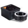 Picture of K&F Concept Lens Mount Adapter, Olympus OM Lens to Sony NEX (E-Mount) Camera Body, for NEX-3, NEX-3N, NEX-5, NEX-5R, NEX-6, NEX-7