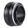 Picture of K&F Concept Lens Mount Adapter, Olympus OM Lens to Sony NEX (E-Mount) Camera Body, for NEX-3, NEX-3N, NEX-5, NEX-5R, NEX-6, NEX-7