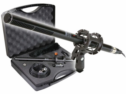 Picture of VidPro XM-88 13-Piece Professional Video & Broadcast Unidirectional Condenser Shotgun Microphone Kit - Complete Set Includes 2 Mounts Adapters Cables and More Perfect for Indoor and Outdoor Recording