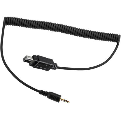 Picture of PHOLSY 2.5mm N10 Off-Camera Remote Cable for Nikon Z5, Z7, Z7-II, Z6, Z6-II, D750, D780, D7500, D7200, D7100, D5600, D5500, D5300, D610, D600, D90, P7700, P7800, P950, Replaces Nikon MC-DC2 Cable