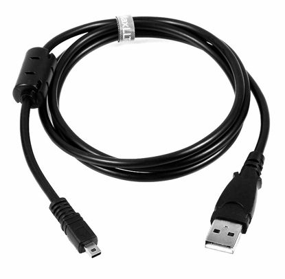 Picture of MaxLLTo 5ft Extra Long USB UC-E6 Battery Charger Data Replacement Cable Lead for Sony Camera Cybershot DSC W800 B/S W800 P/R W800 L/K