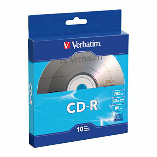 Picture of VERBATIM Corporation 97955 10PK CD-R 52X 700MB Bulk