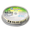 Picture of 10 Pack Smartbuy 2X 25GB Blue Blu-ray BD-RE Rewritable White Inkjet Hub Printable Blank Bluray Disc