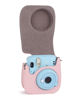 Picture of Phetium Instant Camera Case Compatible with Instax Mini 11,PU Leather Bag with Pocket and Adjustable Shoulder Strap (Blush Pink)