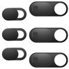 Picture of ZUCUCUC Laptop Camera Cover Slide, Phone 6 Pack Ultra Thin Webcam Slide for Laptop, Desktop, PC, Tablet, Smartphone, Protect Your Privacy and Security(Black)