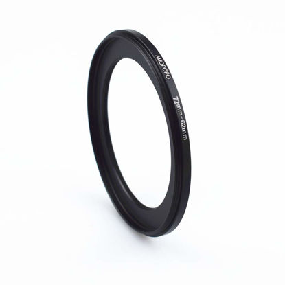 Picture of 72mm to 62mm Camera Filter Ring /72mm to 62mm Step-Down Ring Filter Adapter for 62mm UV,ND,CPL,Metal Step-Down Ring