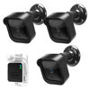 Picture of All-New Blink Outdoor Camera Wall Mount, Weatherproof Protective Housing and 360 Degree Adjustable Mount with Blink Sync Module 2 Mount for Blink Outdoor Security Camera System (Black 3Pack)