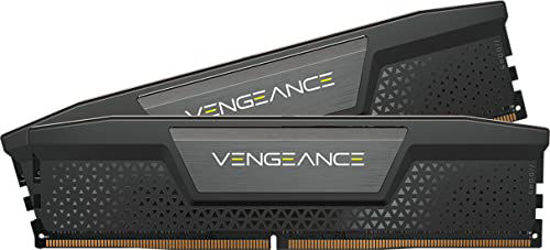 Picture of CORSAIR VENGEANCE DDR5 RAM 32GB (2x16GB) 6000MHz CL36 Intel XMP iCUE Compatible Computer Memory - Black (CMK32GX5M2D6000C36)