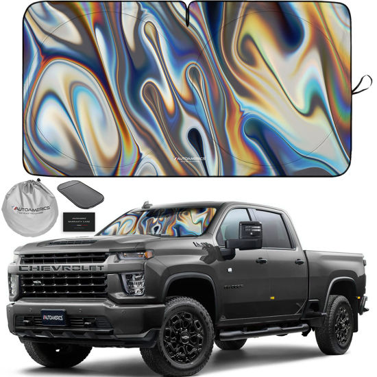 Truck front deals window shade