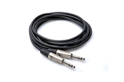 Picture of Hosa HSS-003 REAN 1/4" TRS to REAN 1/4" TRS Pro Balanced Interconnect, 3 Feet