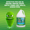 Picture of Green Gobbler Enzyme Drain Cleaner | Controls Foul Odors & Breaks Down Grease, Paper, Fat & Oil in Sewer Lines, Septic Tanks & Grease Traps | 1 Gallon