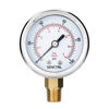 Picture of SENCTRL 0-100 Psi Pressure Gauge, 2" Dial Size, 1/4 NPT Lower Mount, Anti-Fog, Waterproof, Stainless Steel Case, for Water Filter Well Pump Air Tire Low Pressure Test