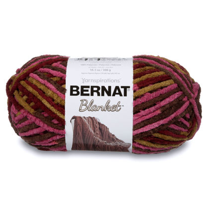 Picture of Bernat Blanket Yarn, Plum Chutney