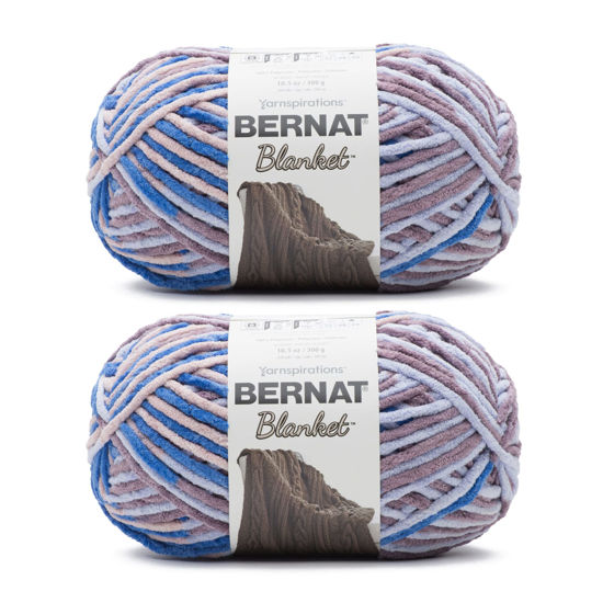 Picture of Bernat Blanket Dappled Shadows Yarn - 2 Pack of 300g/10.5oz - Polyester - 6 Super Bulky - 220 Yards - Knitting/Crochet