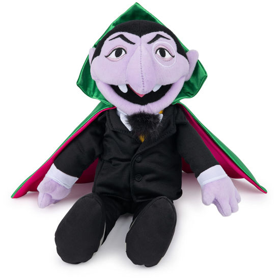 Picture of GUND Sesame Street Official The Count Muppet Plush, Premium Plush Toy for Ages 1 & Up, Black/Green, 14”